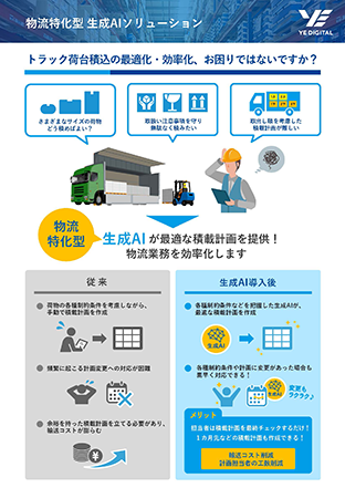 物流特化型生成AIソリューション